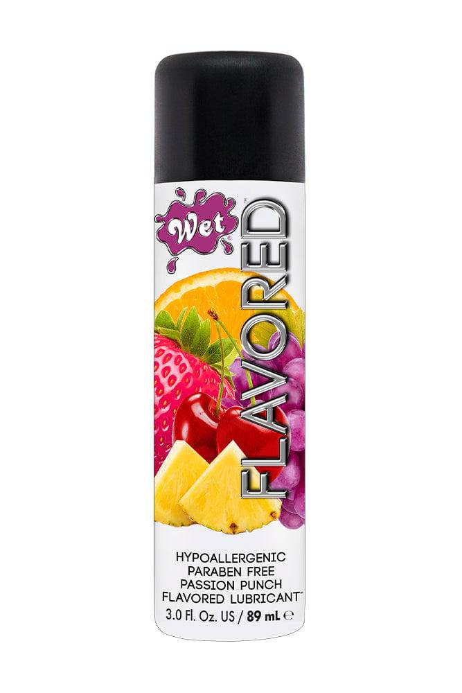 Wet - Flavoured Lubricant - Passion Punch - 3oz - Stag Shop