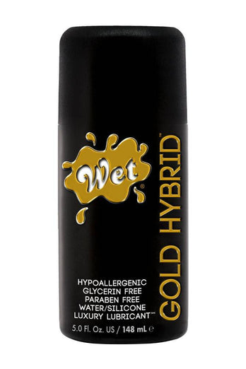 Wet - Gold - Hybrid Lubricant - 5 OZ - Stag Shop