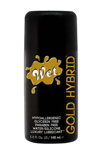 Wet - Gold - Hybrid Lubricant - 5 OZ - Stag Shop