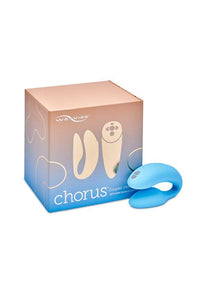 Thumbnail for We-Vibe - Chorus Adjustable Dual Couples Vibrator - Blue - Stag Shop