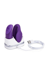 We-Vibe - Chorus Adjustable Dual Couples Vibrator - Purple - Stag Shop