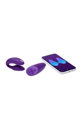 We-Vibe - Chorus Adjustable Dual Couples Vibrator - Purple - Stag Shop