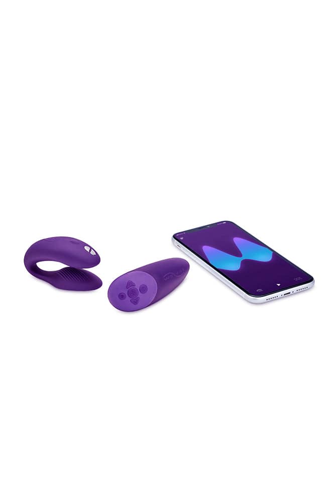 We-Vibe - Chorus Adjustable Dual Couples Vibrator - Purple - Stag Shop