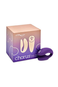 Thumbnail for We-Vibe - Chorus Adjustable Dual Couples Vibrator - Purple - Stag Shop