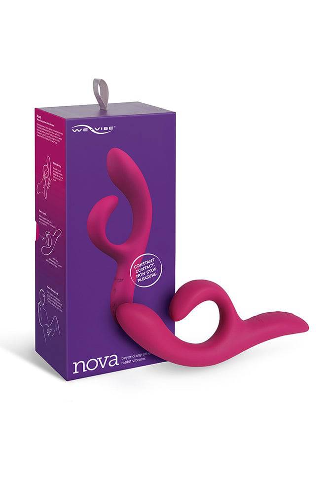 We-Vibe - Nova 2 Flexible Rabbit Vibrator - Pink - Stag Shop