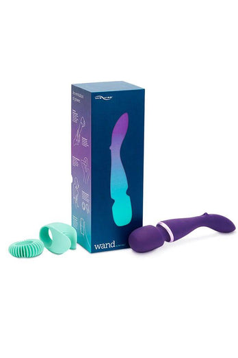 We-Vibe - Wand Cordless Rechargeable Massage Wand - Purple - Stag Shop