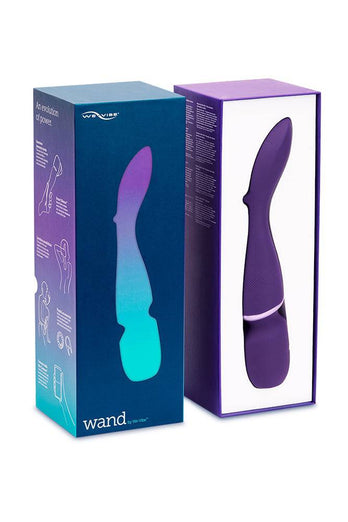 We-Vibe - Wand Cordless Rechargeable Massage Wand - Purple - Stag Shop