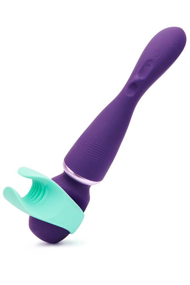 We-Vibe - Wand Cordless Rechargeable Massage Wand - Purple - Stag Shop