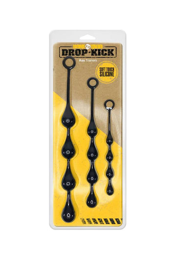 Channel 1 Releasing - Boneyard - Drop-Kick Weighted Ass Trainers Set - Black - Stag Shop