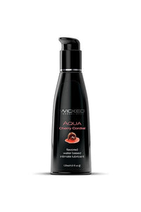 Thumbnail for Wicked Sensual Care - Aqua Flavoured Lubricant - Cherry Cordial - 4oz - Stag Shop