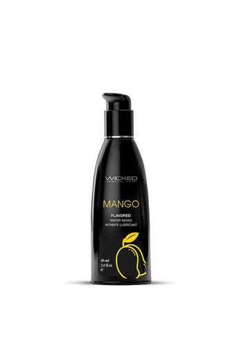 Wicked Sensual Care - Aqua Flavoured Lubricant - Mango - 2oz - Stag Shop
