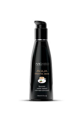 Wicked Sensual Care - Aqua Flavoured Lubricant - Mocha Java - 4oz - Stag Shop