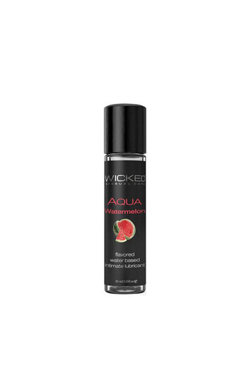 Wicked Sensual Care - Aqua Flavoured Lubricant - Watermelon - 1oz - Stag Shop