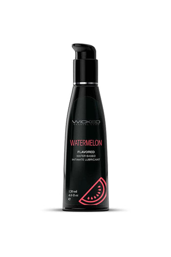 Wicked Sensual Care - Aqua Flavoured Lubricant - Watermelon - 4oz - Stag Shop