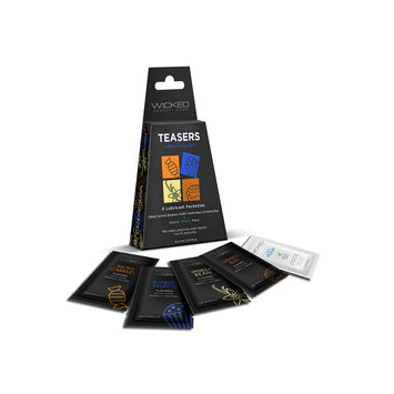 Wicked Sensual Care - Teasers Lubricant Variety Pack - Coffee House Mix - Stag Shop