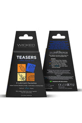 Wicked Sensual Care - Teasers Lubricant Variety Pack - Coffee House Mix - Stag Shop