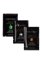 Wicked Sensual Care - Aqua Flavoured Lubricant - 3ml Foil Packet