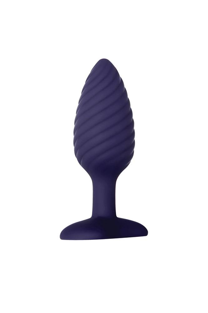 Zero Tolerance - Wicked Twister Vibrating Remote Butt Plug - Purple - Stag Shop