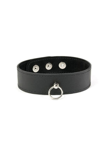 Ego Driven - Suede lined Collar - Wide - Small - Stag Shop
