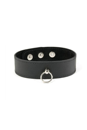 Ego Driven - Suede lined Collar - Wide - Small - Stag Shop