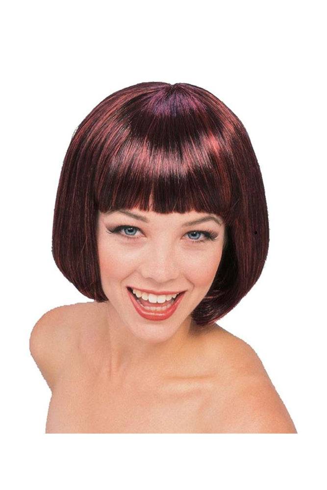 Rubies Costume Company - Super Model Wig - Red/Black - Stag Shop