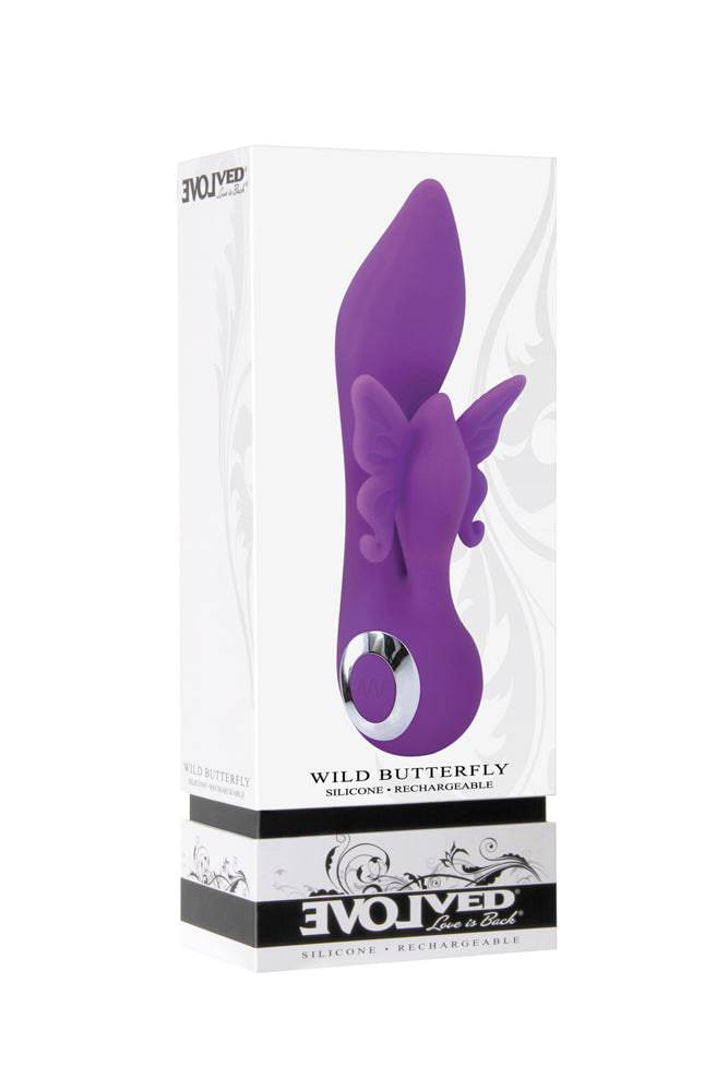 Evolved - Wild Butterfly Vibrator - Purple - Stag Shop