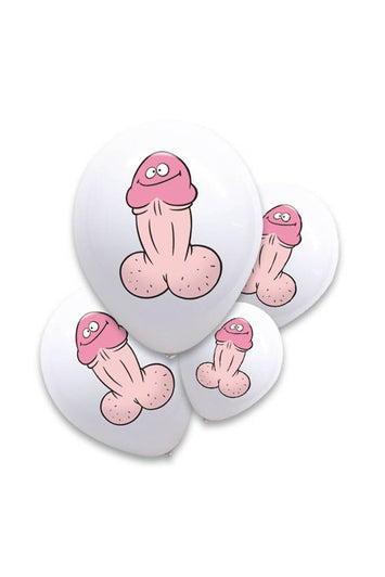 Ozze Creations - Willy Pecker Balloons 6 PC - Stag Shop