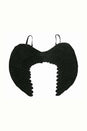 Forum Novelties - Non Feathered Wings - 23 inches - Black - Stag Shop