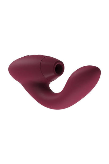 Womanizer - Duo Dual Stimulation Vibrator - Bordeaux - Stag Shop