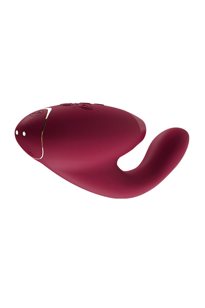 Womanizer - Duo Dual Stimulation Vibrator - Bordeaux - Stag Shop