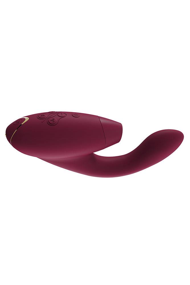 Womanizer - Duo Dual Stimulation Vibrator - Bordeaux - Stag Shop