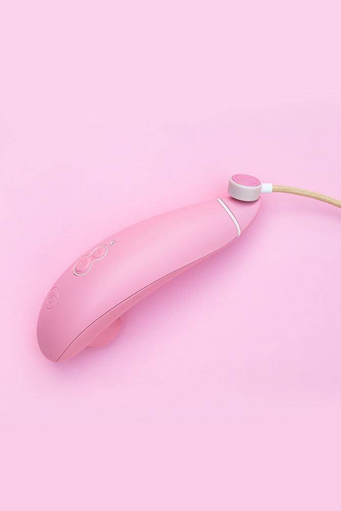 Womanizer - Premium Eco Bio-Based Clitoral Stimulator - Rose - Stag Shop