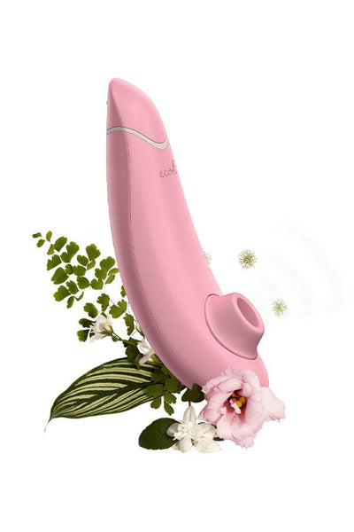 Womanizer - Premium Eco Bio-Based Clitoral Stimulator - Rose | Stag Shop Womanizer - Premium Eco Bio-Based Clitoral Stimulator - Rose | Stag Shop