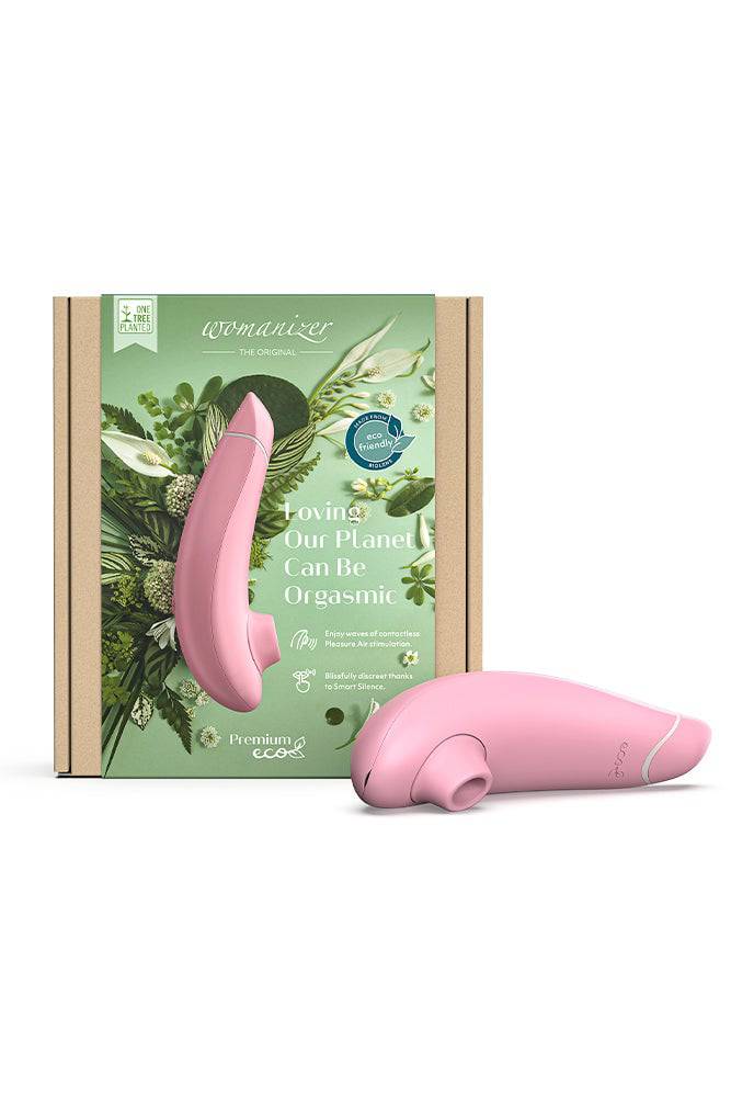 Womanizer - Premium Eco Bio-Based Clitoral Stimulator - Rose - Stag Shop