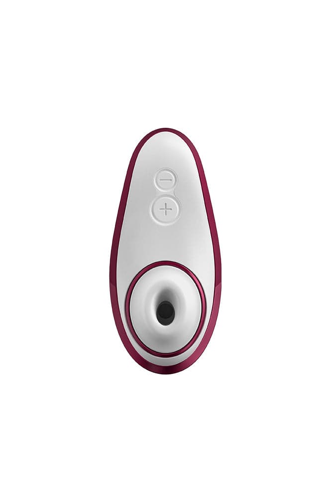 Womanizer - Liberty Travel Friendly Clitoral Stimulator - Red Wine - Stag Shop