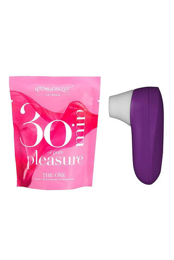 FREE MomFest Gift w/ Purchase - Womanizer One Disposable Air Pleasure Toy - Stag Shop