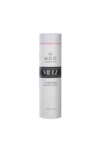 Doc Johnson - Woo More Play - Woo Vibrator - White / Rose Gold - Stag Shop
