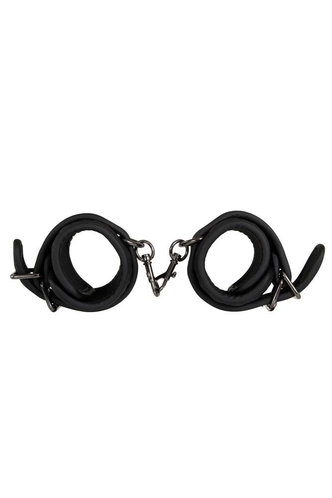 Adam & Eve - Eve's Fetish Dreams Ankle Cuffs - Black - Stag Shop