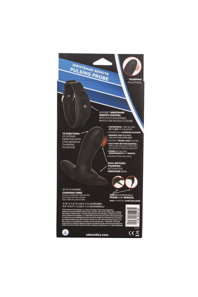 Cal Exotics - Eclipse - Wristband Remote Pulsing Anal Probe - Stag Shop