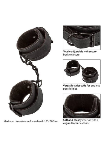 Cal Exotics - Boundless - Wrist Cuffs - Black - Stag Shop