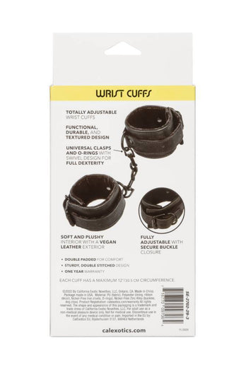 Cal Exotics - Boundless - Wrist Cuffs - Black - Stag Shop