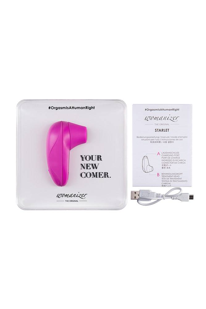 Womanizer -  Starlet Mini Clitoral Stimulator - Pink - Stag Shop