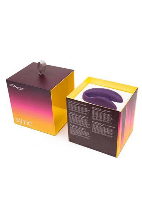 We-Vibe - Sync Adjustable Couples Vibrator - Purple - Stag Shop