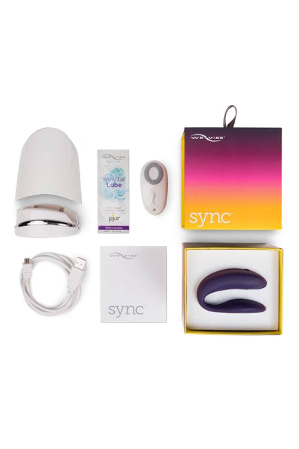 We-Vibe - Sync Adjustable Couples Vibrator - Purple - Stag Shop