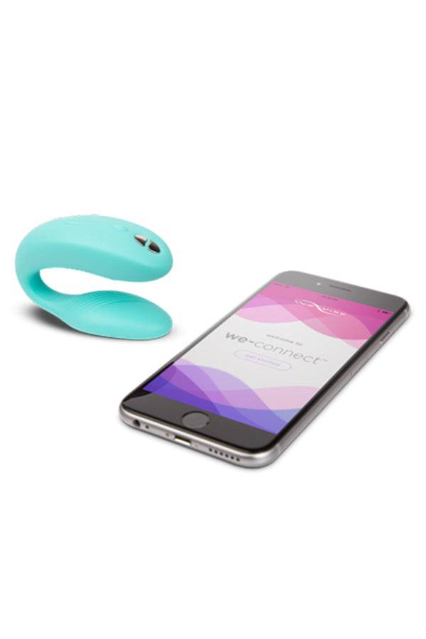 We-Vibe - Sync Adjustable Couples Vibrator - Aqua - Stag Shop