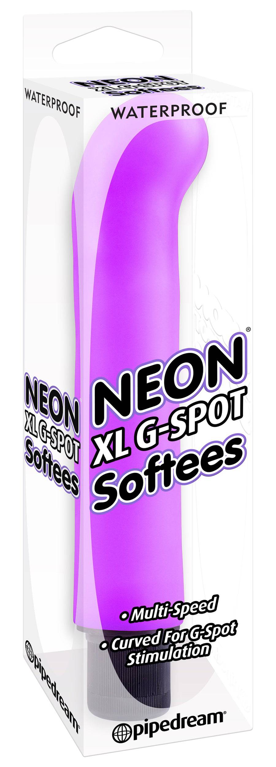 Pipedream - Neon - XL G-Spot Softee G-Spot Vibrator - Stag Shop