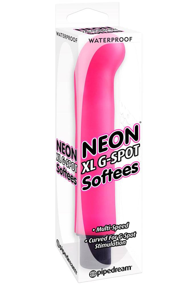 Pipedream - Neon - XL G-Spot Softee G-Spot Vibrator - Stag Shop
