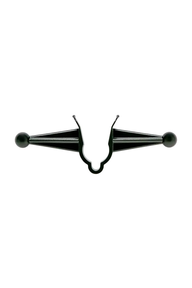 Perfect Fit - Ergoflo Pro Shower Douche - Black - Stag Shop