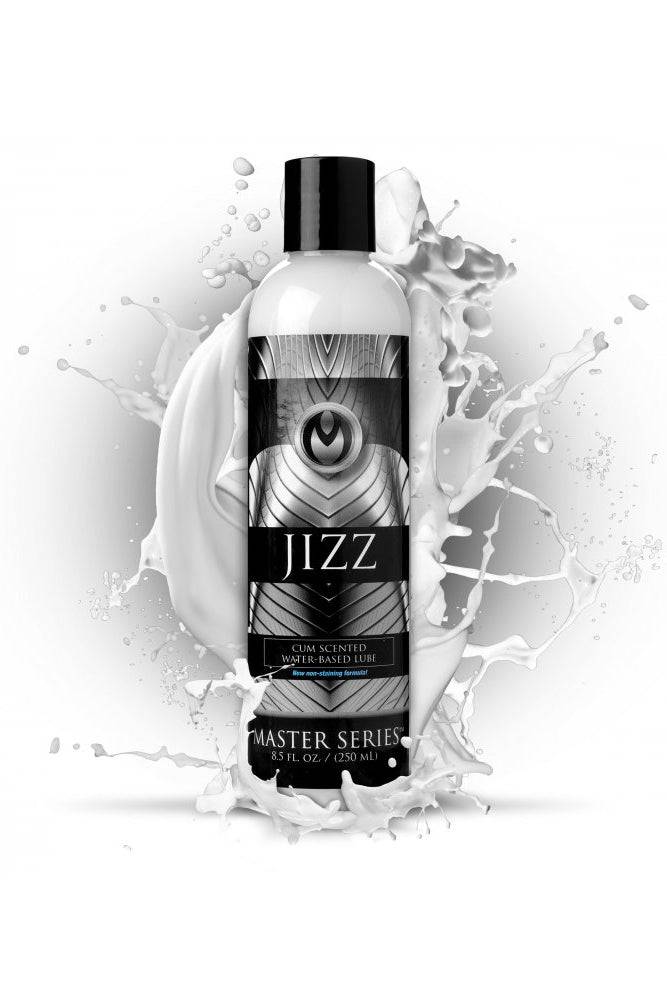 XR Brands - Master Series - Jizz Water-Based Cum scented Lube - 8.5oz - Stag Shop