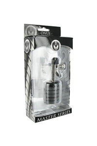 Thumbnail for XR Brands - Master Series - Onus Nipple Clip with Magnet Weights - Stag Shop
